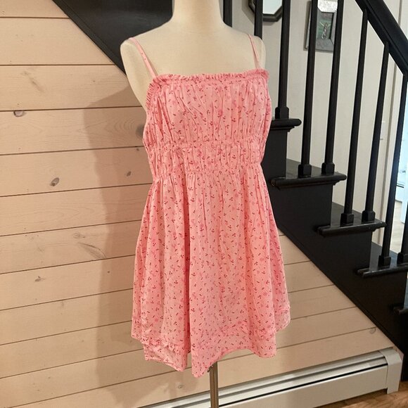 038 Free People Floral Gabby Mini Dress NWT Sizes Medium & Large - Picture 5 of 8